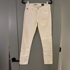 AG Adriano Goldschmied The Stilt Cigarette Leg Corduroy Pants